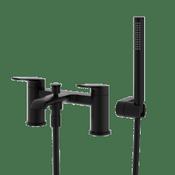 Hannah Bath Shower Mixer - Matt Black image