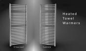 Firefly Straight Towel Radiator Chrome - McDaids Bathroom Plumbing Tiles