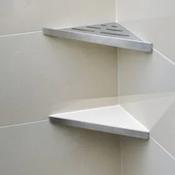 Genesis Reversible Shower Shelf - Black image