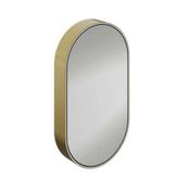 Romana 50 Pill Cabinet Mirror - Brushed Brass