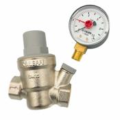 ½ Inch Altecnic Pressure Reducing Valve With Pressure Gauge-533241 - McDaids Bathroom Plumbing Tiles