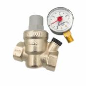 ¾ Inch Altecnic Pressure Reducing Valve With Pressure Gauge-533251 - McDaids Bathroom Plumbing Tiles image