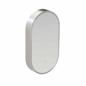 Romana 50 Pill Cabinet Mirror - Brushed Aluminium image