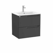 Aleyda Vanity Unit - 600mm - Matt Black