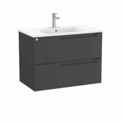 Aleyda Vanity Unit - 800mm - Matt Black