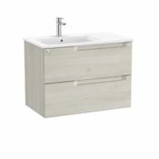 Aleyda Vanity Unit - 800mm, LH basin - White Wood