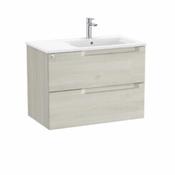 Aleyda Vanity Unit - 800mm, RH basin - White Wood