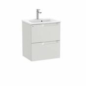 Aleyda Vanity Unit Compact - 500mm - Pebble Grey