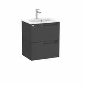 Aleyda Vanity Unit Compact - 500mm - Matt Black