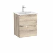 Aleyda Vanity Unit Compact - 500mm - Beige Wood