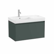 Ona - 800mm Vanity Unit , LH basin - Matt Green