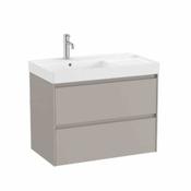 Ona - 800mm, LH basin - Sand Grey