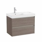 Ona - 800mm, LH basin - Dark Elm