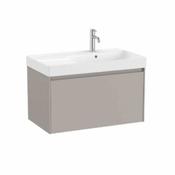 Ona - 800mm Vanity Unit , RH basin - Sand Grey