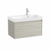 Ona - 800mm Vanity Unit , RH basin - Light Oak