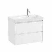 Ona - 800mm, RH basin - Matt White