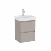 Ona Compact Vanity Unit - 450mm - Sand Grey