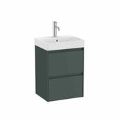 Ona Compact Vanity Unit - 450mm - Matt Green