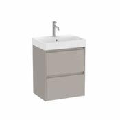 Ona Compact Vanity Unit - 500mm - Sand Grey