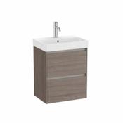 Ona Compact Vanity Unit - 500mm - Dark Elm