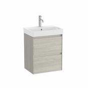 Ona Compact Vanity Unit - 500mm - Light Oak