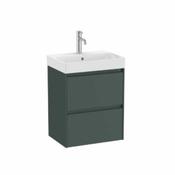 Ona Compact Vanity Unit - 500mm - Matt Green