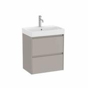 Ona Compact Vanity Unit - 550mm - Sand Grey