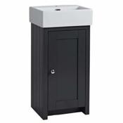 Lansdown Vanity Unit 450mm - Black