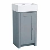 Lansdown Vanity Unit 450mm - Mineral Blue