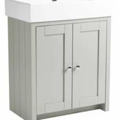 Lansdown Vanity Unit 700mm - Pebble Grey