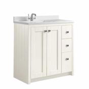 Lansdown Vanity Unit 800mm - Linen White