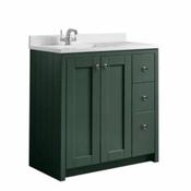 Lansdown Vanity Unit 800mm - Sherwood Green