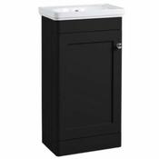 Marston Vanity Unit 450 FM - Matt Black