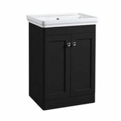 Marston Vanity Unit 600 FM - Matt Black