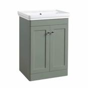 Marston Vanity Unit 600 FM - Laurel Green