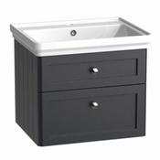 Marston Vanity Unit 600 WM - Matt Black