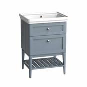 Marston Vanity Unit 600 WM Washstand - Matt Spruce