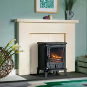 Aoife Eco 7.3kW Solid Fuel NB Stove - MATT BLACK image
