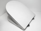 Saturn D Shaped Soft Close Toilet Seat… – SATURNSEAT | McDaids image
