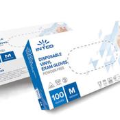 Medical Vinyl Examination Gloves PVC Incto - XL Size image