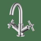 Hail Basin Mixer Chrome – H-BM | McDaids image
