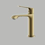 Hanna Mono Basin Mixer - Brass image