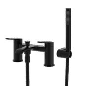 Hannah Bath Shower Mixer - Matt Black image