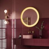 Vaida Led Mirror - Brushed Brass, 800 mm image