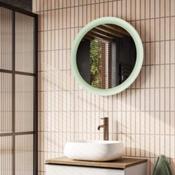 Vaida Led Mirror - Sage Green, 600 mm image