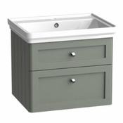 Marston Vanity Unit 600 WM - Laurel Green image