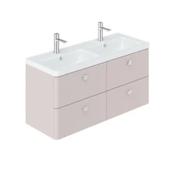 Cameo Wall Hung Vanity Unit 1200mm - Pink Clay image