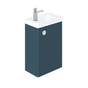 Cameo Wall Hung Cloakroom Vanity Unit 400mm - Atlantic Blue image