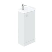 Cameo Floor Mounted Cloakroom Vanity Unit 400mm image