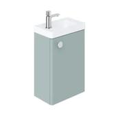 Cameo Wall Hung Cloakroom Vanity Unit 400mm - Cove Blue image